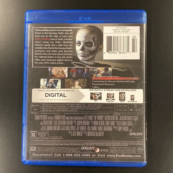 The Prodigy - Blu-ray & DVD Combo Set - Picture 2 of 5